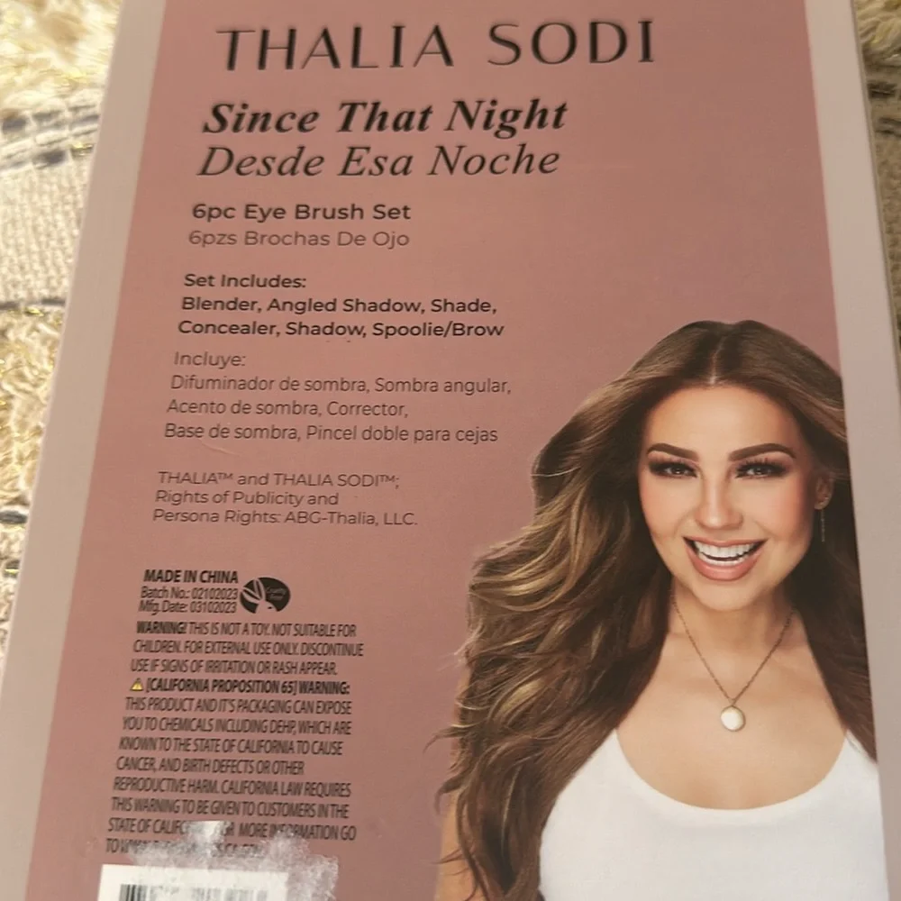 THALIA SODI Since That Night 6 pc Eye Brush Set